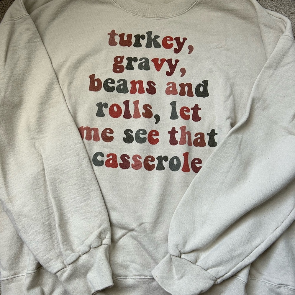 Thanksgiving Crewneck Sweatshirt